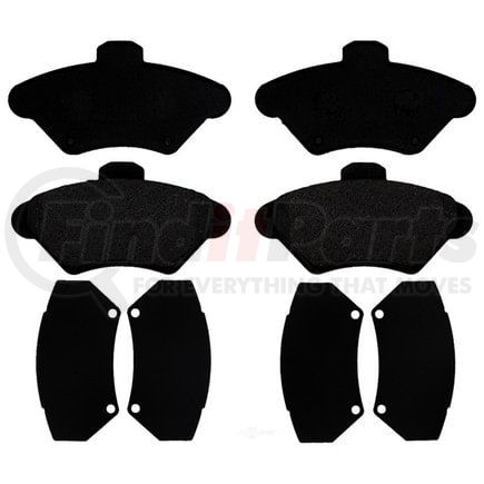 ACDelco 17D600 Disc Brake Pad Set Organic Front Disc Brake Pad Set