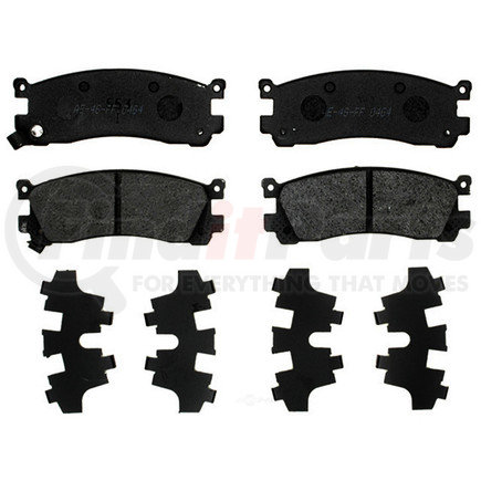 ACDelco 17D553 Disc Brake Pad Set Organic Rear Disc Brake Pad Set