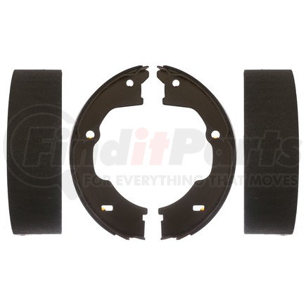 17847B by ACDELCO - GM Original Equipment™ Parking Brake Shoe - Rear, Bonded