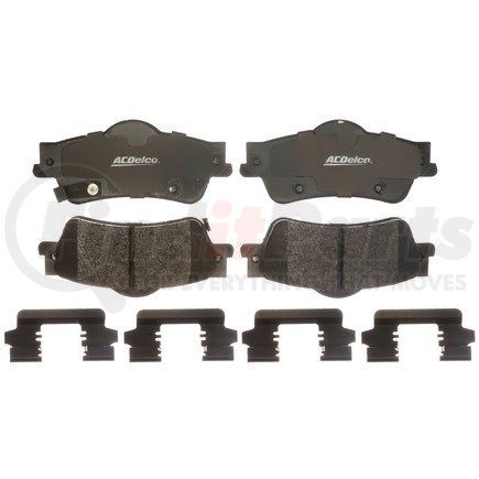 17D1352MHPVF1 by ACDELCO - Performance (Police) Semi-Metallic Rear Disc Brake Pad Set