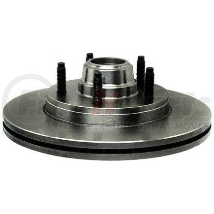 18A1195A by ACDELCO - Non-Coated Front Disc Brake Rotor and Hub Assembly