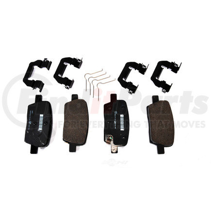171-1176 by ACDELCO - Rear Disc Brake Pad Kit with Springs and Retainers