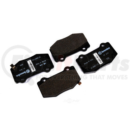 171-1127 by ACDELCO - Rear Disc Brake Pad Set