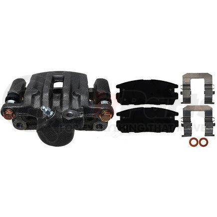 18R2554F1 by ACDELCO - Rear Driver Side Disc Brake Caliper Assembly with Pads (Loaded Non-Coated)