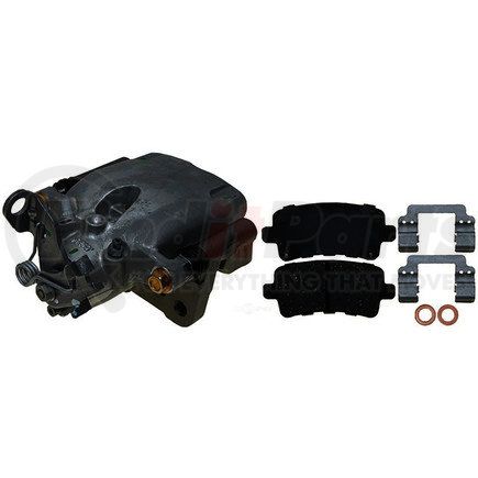 18R12284 by ACDELCO - Rear Driver Side Disc Brake Caliper Assembly with Pads (Loaded)