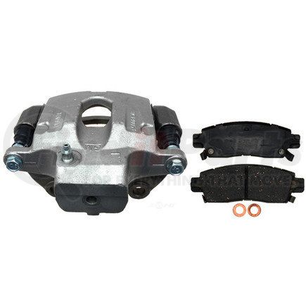 18R2079 by ACDELCO - Rear Driver Side Disc Brake Caliper Assembly with Pads (Loaded)