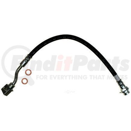 18J4227 by ACDELCO - Rear Driver Side Hydraulic Brake Hose Assembly