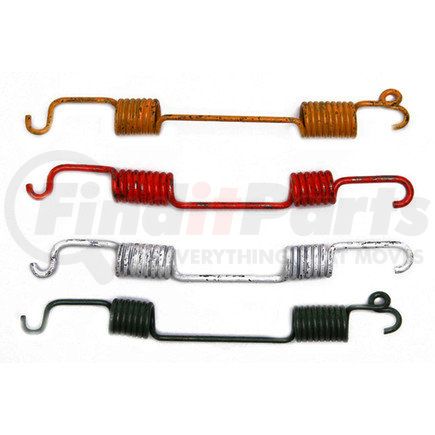 18K1658 by ACDELCO - Rear Drum Brake Hardware Kit with Springs