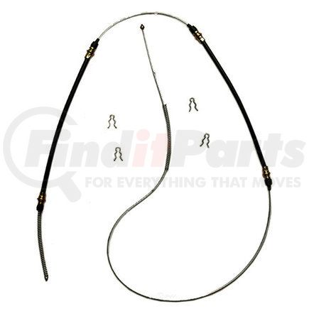 18P14 by ACDELCO - Rear Parking Brake Cable Assembly