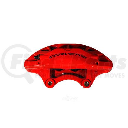 172-2621 by ACDELCO - Red Front Driver Side Disc Brake Caliper Assembly without Brake Pads or Bracket
