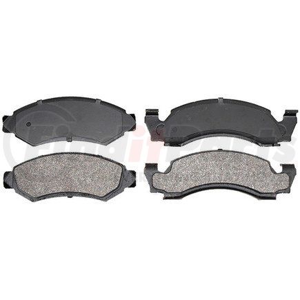 14D50M by ACDELCO - Semi-Metallic Front Disc Brake Pad Set