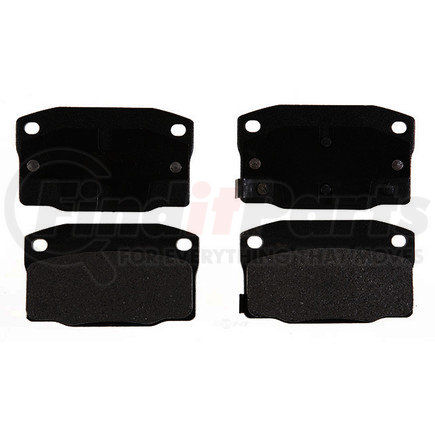 ACDelco 17D378M Disc Brake Pad Set Semi-Metallic Front Disc Brake Pad Set
