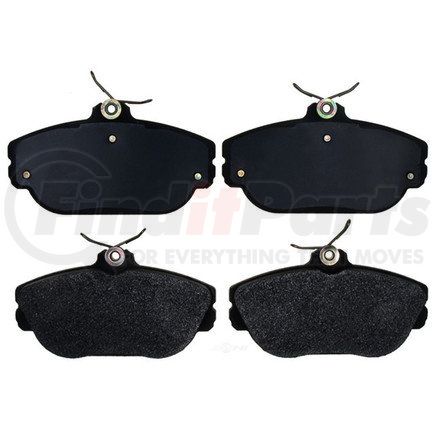 17D601M by ACDELCO - Semi-Metallic Front Disc Brake Pad Set