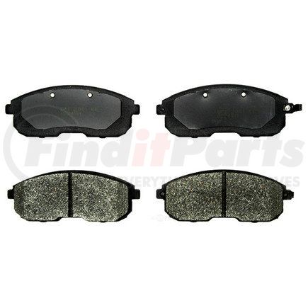 ACDelco 17D653M Disc Brake Pad Set Semi-Metallic Front Disc Brake Pad Set