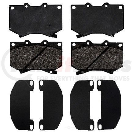 ACDelco 17D812M Disc Brake Pad Semi-Metallic Front Disc Brake Pad Set
