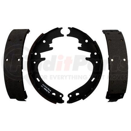 17582R by ACDELCO - Riveted Rear Drum Brake Shoe Set