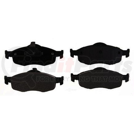 17D648M by ACDELCO - Semi-Metallic Front Disc Brake Pad Set