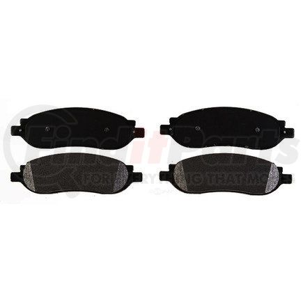 17D1068MH by ACDELCO - Semi-Metallic Front Disc Brake Pad Set
