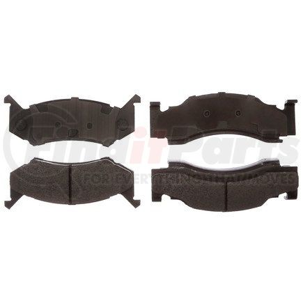 17D269MF1 by ACDELCO - Semi-Metallic Front Disc Brake Pad Set