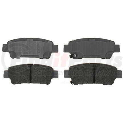 14D995M by ACDELCO - Semi-Metallic Rear Disc Brake Pad Set with Wear Sensor