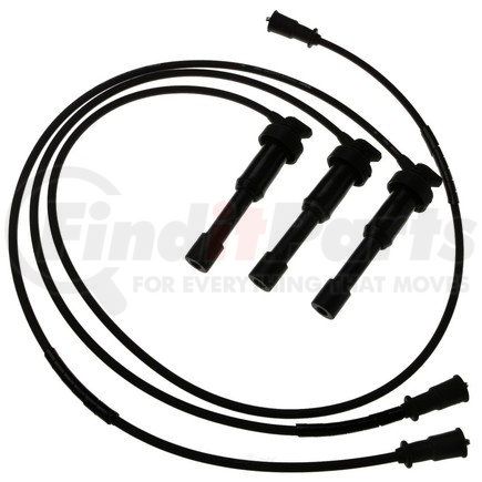 9366R by ACDELCO - Spark Plug Wire Set