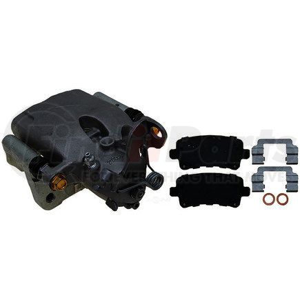 18R12283 by ACDELCO - Rear Passenger Side Disc Brake Caliper Assembly with Pads (Loaded)
