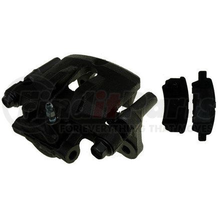 18R2616 by ACDELCO - Rear Passenger Side Disc Brake Caliper Assembly with Pads (Loaded)