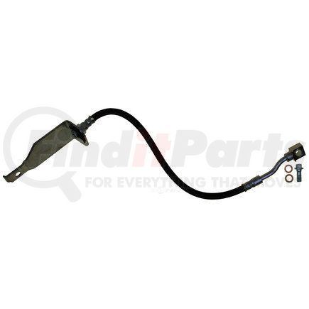 18J4315 by ACDELCO - Rear Passenger Side Hydraulic Brake Hose Assembly