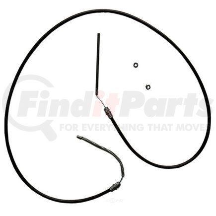 18P434 by ACDELCO - Rear Passenger Side Parking Brake Cable Assembly