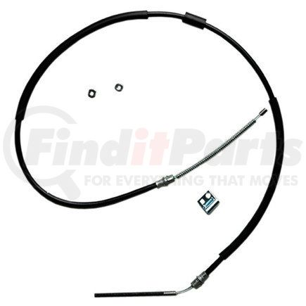 18P437 by ACDELCO - Rear Passenger Side Parking Brake Cable Assembly
