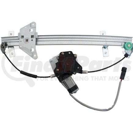 ACDelco 11A126 Window Motor and Regulator Assembly Rear Passenger Side Power Window Regulator with Motor