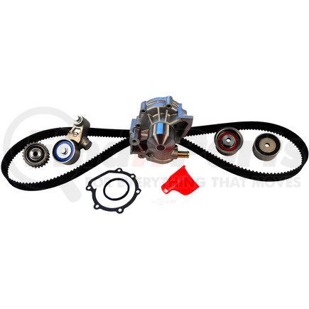 TCKWP304 by ACDELCO - Timing Belt and Water Pump Kit with Tensioner and 3 Idler Pulleys