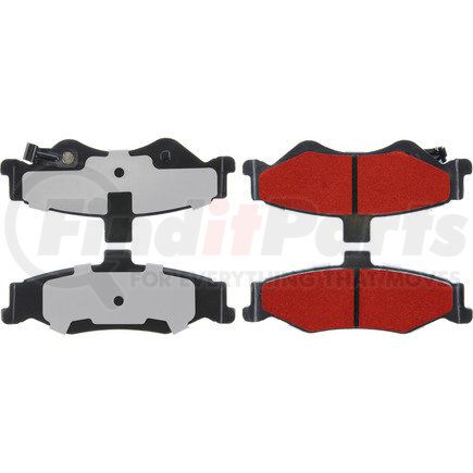 Centric 500.07500 Disc Brake Pad Set PQ PRO Disc Brake Pads with Hardware