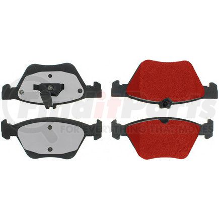 500.07400 by CENTRIC - PQ PRO Disc Brake Pads with Hardware