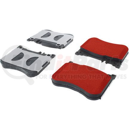 500.16880 by CENTRIC - PQ PRO Disc Brake Pads with Hardware