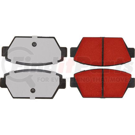 500.03290 by CENTRIC - PQ PRO Disc Brake Pads with Hardware