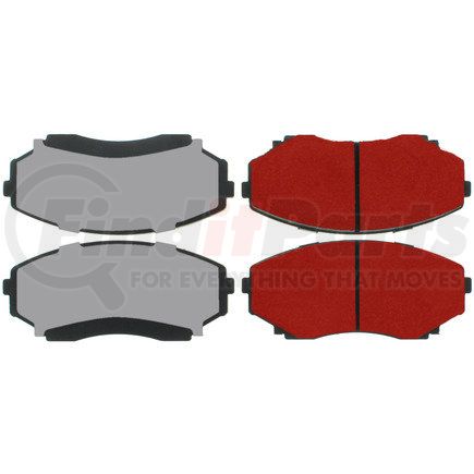 500.05510 by CENTRIC - PQ PRO Disc Brake Pads with Hardware