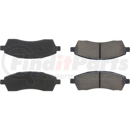 Centric 305.07570 Disc Brake Pad Set Street Slect Brake Pads