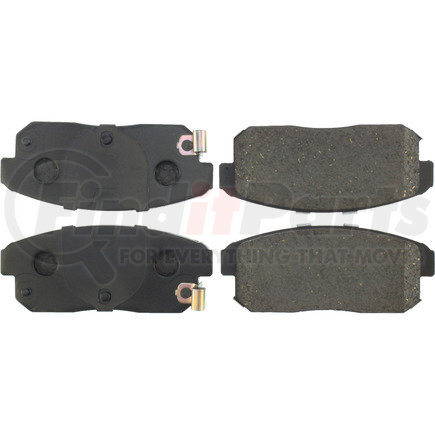 Centric 305.09000 Disc Brake Pad Set Street Slect Brake Pads with Hardware