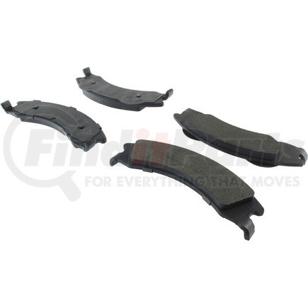 300.13291 by CENTRIC - Centric Premium Semi-Metallic Brake Pads with Shims and Hardware