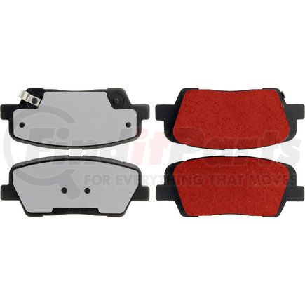 Centric 500.18160 Disc Brake Pad Set PQ PRO Disc Brake Pads with Hardware