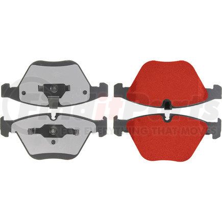 500.09181 by CENTRIC - PQ PRO Disc Brake Pads with Hardware