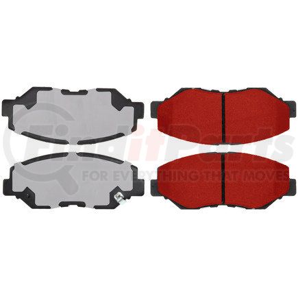 500.09141 by CENTRIC - PQ PRO Disc Brake Pads with Hardware