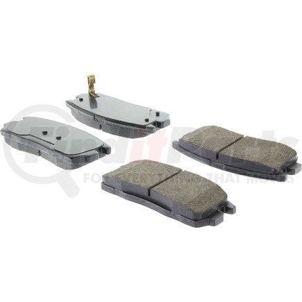 Centric 308.12750 Disc Brake Pad Set Street Brake Pads Rear with Shims