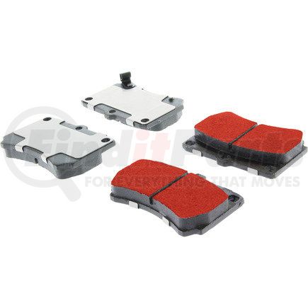 500.04660 by CENTRIC - PQ PRO Disc Brake Pads with Hardware