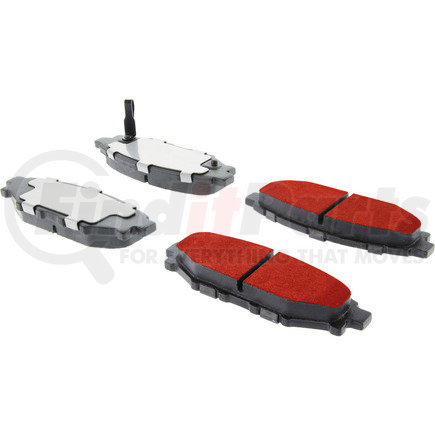 500.11140 by CENTRIC - PQ PRO Disc Brake Pads with Hardware