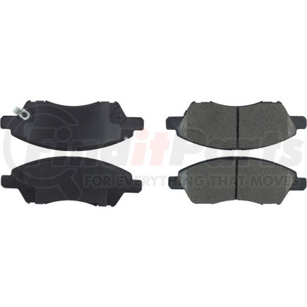 Centric 308.15920 Disc Brake Pad Set Street Brake Pads Front with Shims and Hardware