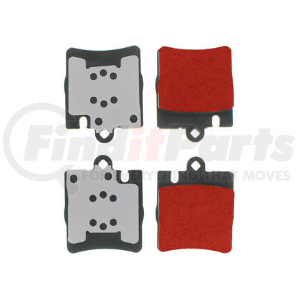 500.08760 by CENTRIC - PQ PRO Disc Brake Pads with Hardware