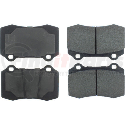 Centric 300.05920 Disc Brake Pad Set Centric Premium Semi-Metallic Brake Pads with Shims and Hardware