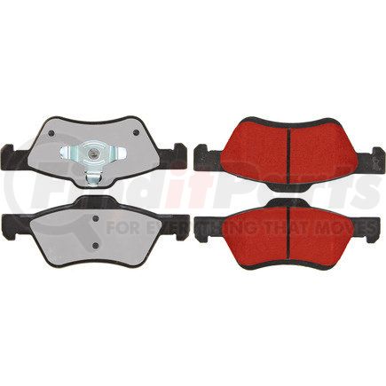 500.10470 by CENTRIC - PQ PRO Disc Brake Pads with Hardware